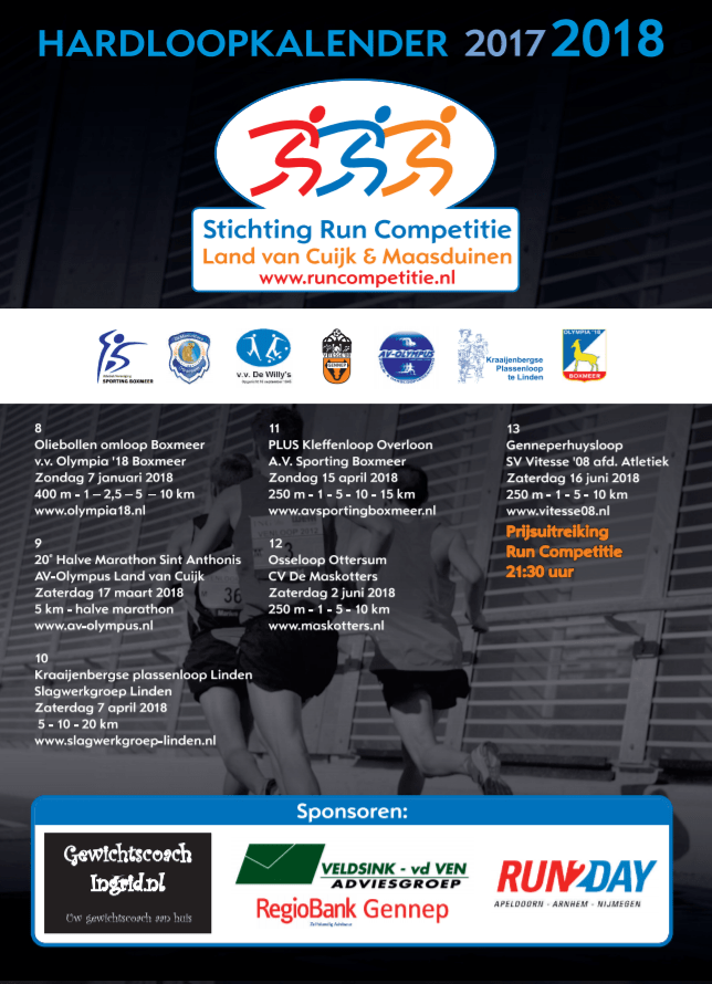 Hardloopkalender18