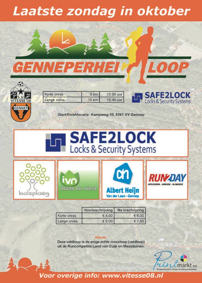 Zondag 28 oktober 2018 Gennerheiloop